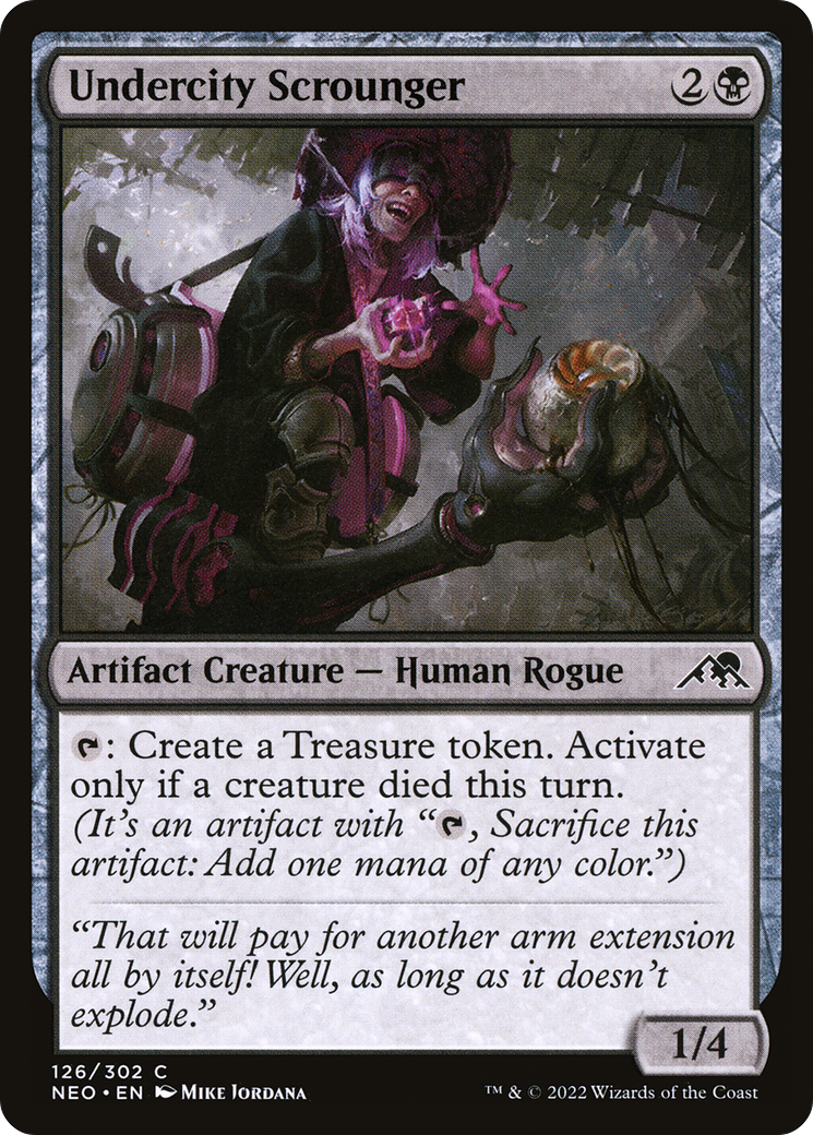 Undercity Scrounger (NEO-126) - Kamigawa: Neon Dynasty