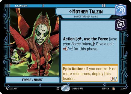 Mother Talzin - Power Through Magick (002/264) - Legends of the Force