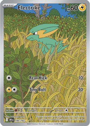 Electrike (196/182) [Scarlet & Violet: Destined Rivals]