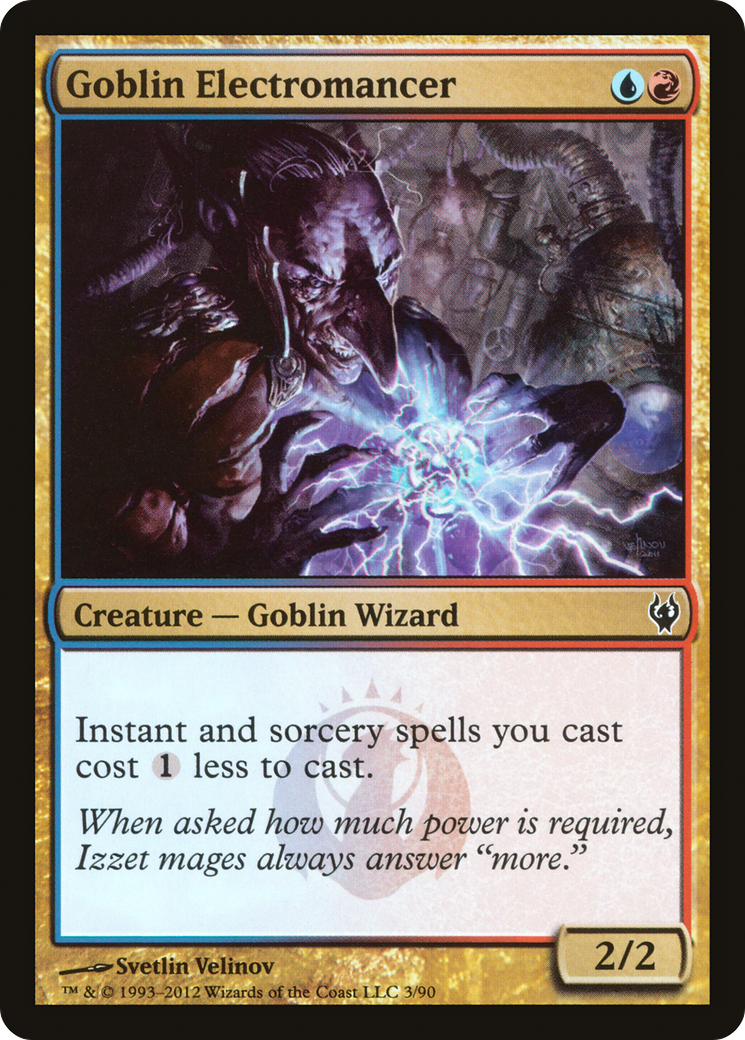 Goblin Electromancer (DDJ-003) - Duel Decks: Izzet vs. Golgari