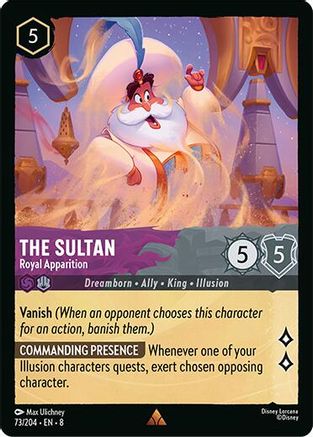 The Sultan - Royal Apparition (73/204) - Reign of Jafar Cold Foil