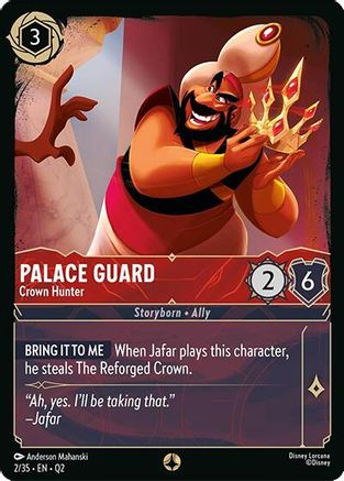 Palace Guard - Crown Hunter (2/35) - Illumineers Quest Palace Heist