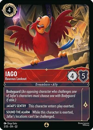 Iago - Raucous Lookout (3/35) - Illumineers Quest Palace Heist