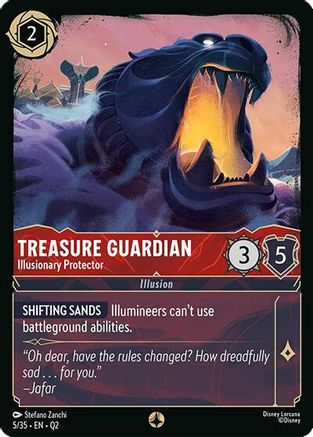 Treasure Guardian - Illusionary Protector (5/35) - Illumineers Quest Palace Heist