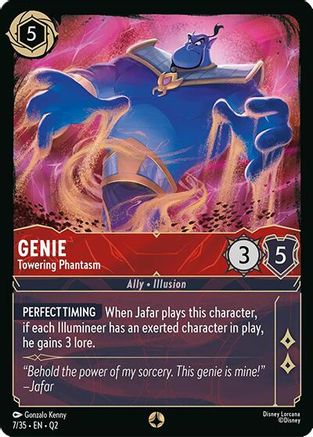Genie - Towering Phantasm (7/35) - Illumineers Quest Palace Heist