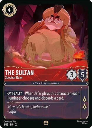 The Sultan - Spectral Ruler (8/35) - Illumineers Quest Palace Heist