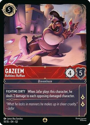 Gazeem - Ruthless Ruffian (10/35) - Illumineers Quest Palace Heist