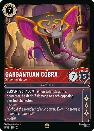 Gargantuan Cobra - Slithering Statue (13/35) - Illumineers Quest Palace Heist