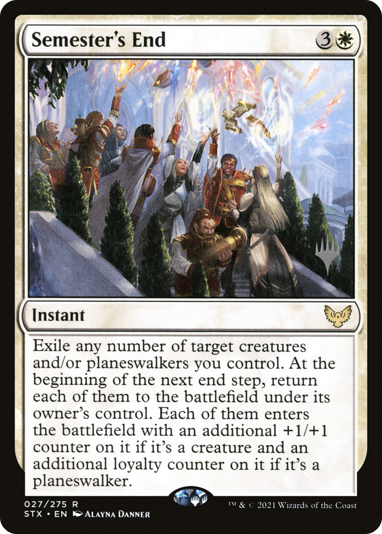 Semester's End (PPSTX-027) - Strixhaven: School of Mages Promos