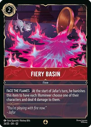 Fiery Basin (26/35) - Illumineers Quest Palace Heist