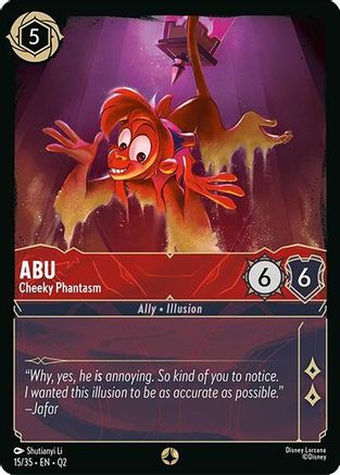Abu - Cheeky Phantasm (15/35) - Illumineers Quest Palace Heist