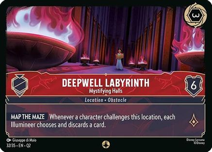 Deepwell Labyrinth - Mystifying Halls (32/35) - Illumineers Quest Palace Heist