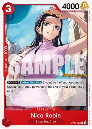 Nico Robin [A Fist of Divine Speed Release Event Cards]