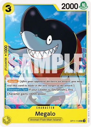 Megalo [A Fist of Divine Speed Release Event Cards]