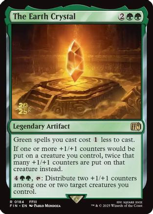 The Earth Crystal (PRE-184) - Prerelease Cards Foil