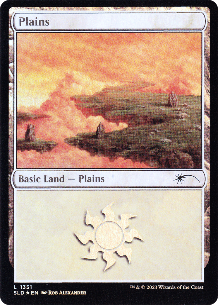 Plains (1351) (SLD-1351) - Secret Lair Drop Foil