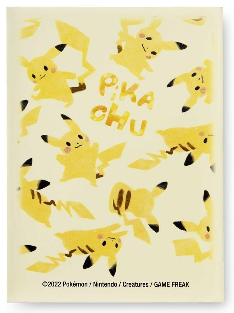 Card Sleeves - Pikachu Allover V2 (65-Pack) (Pokemon Center Exclusive)