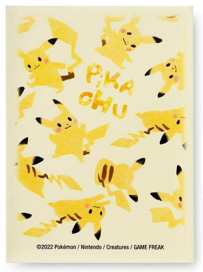 Card Sleeves - Pikachu Allover V2 (65-Pack) (Pokemon Center Exclusive)