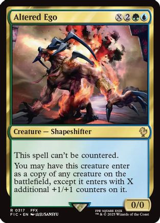 Altered Ego (Surge Foil) (FIC-317) - Commander: FINAL FANTASY Foil