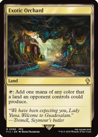 Exotic Orchard (Surge Foil) (FIC-390) - Commander: FINAL FANTASY Foil