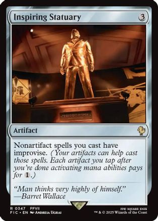 Inspiring Statuary (Surge Foil) (FIC-347) - Commander: FINAL FANTASY Foil
