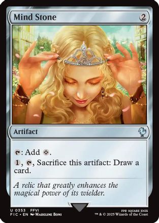 Mind Stone (Surge Foil) (FIC-353) - Commander: FINAL FANTASY Foil