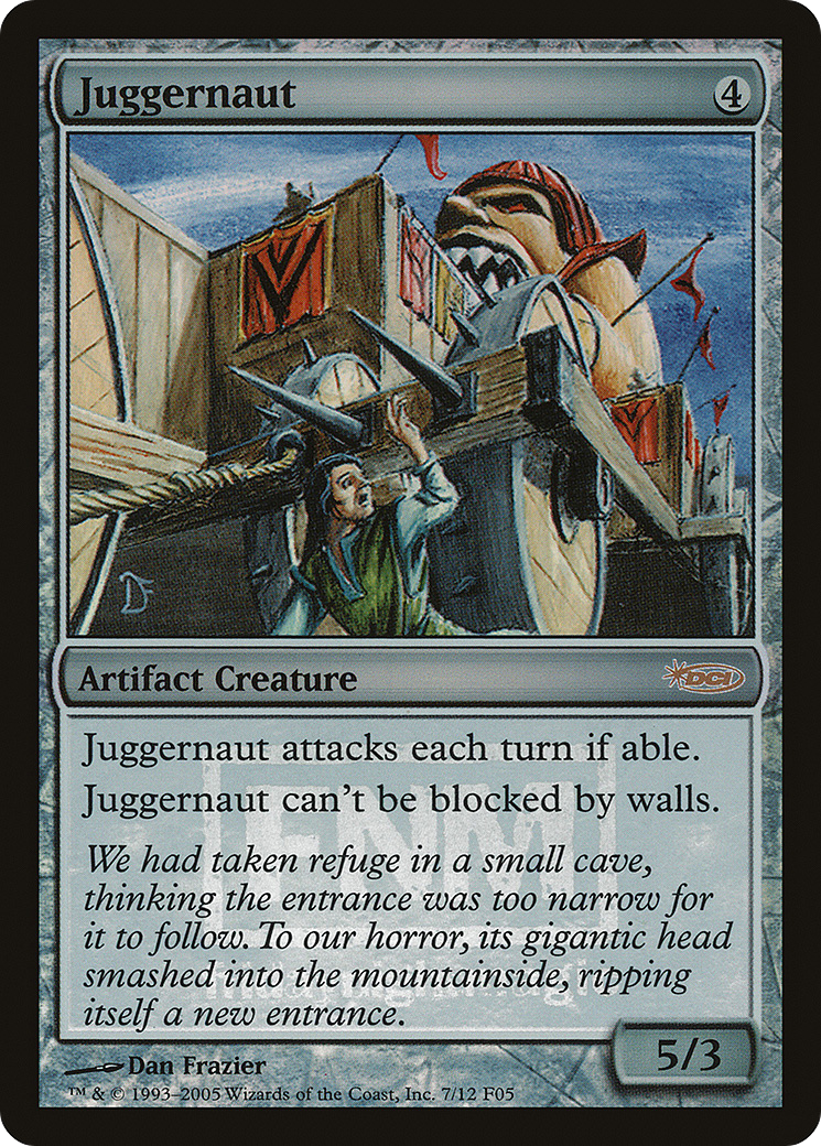 Juggernaut (FNM-) - Friday Night Magic 2005 Foil