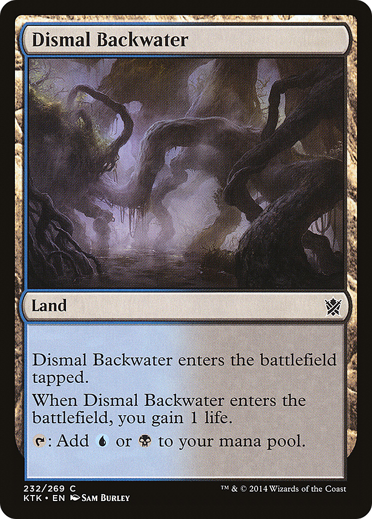 Dismal Backwater (KTK-232) - Khans of Tarkir