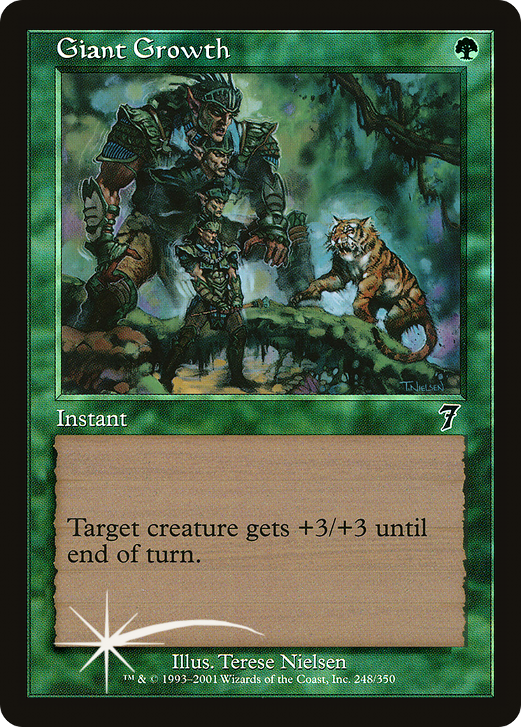 Giant Growth (7ED-248) - 7th Edition