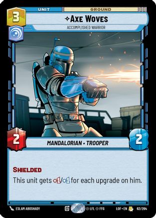 Axe Woves - Accomplished Warrior (062/264) - Legends of the Force