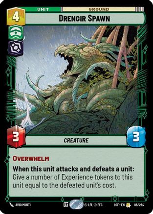 Drengir Spawn (086/264) - Legends of the Force
