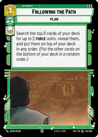 Following the Path (103/264) - Legends of the Force