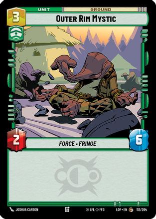 Outer Rim Mystic (112/264) - Legends of the Force