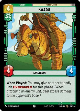 Kaadu (114/264) - Legends of the Force