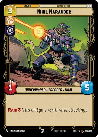 Nihil Marauder (182/264) - Legends of the Force