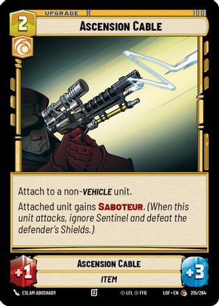Ascension Cable (215/264) - Legends of the Force