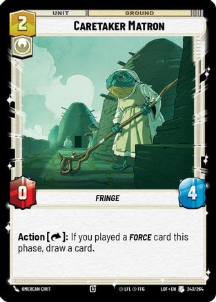 Caretaker Matron (243/264) - Legends of the Force