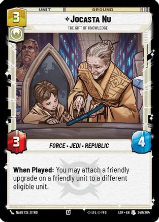 Jocasta Nu - The Gift of Knowledge (248/264) - Legends of the Force