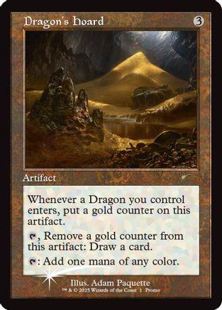 Dragon's Hoard (Retro Frame) (WPN-) - WPN & Gateway Promos