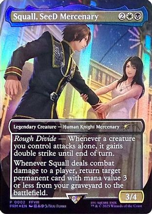 Squall, SeeD Mercenary (SSP-002) - Standard Showdown Promos Foil