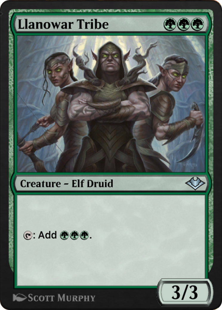 Llanowar Tribe (J21-598) - Jumpstart: Historic Horizons