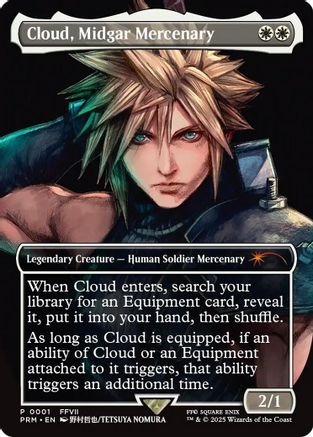 Cloud, Midgar Mercenary (PTP-001) - Pro Tour Promos