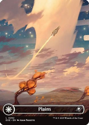 Plains (0262) (Borderless) [Edge of Eternities]