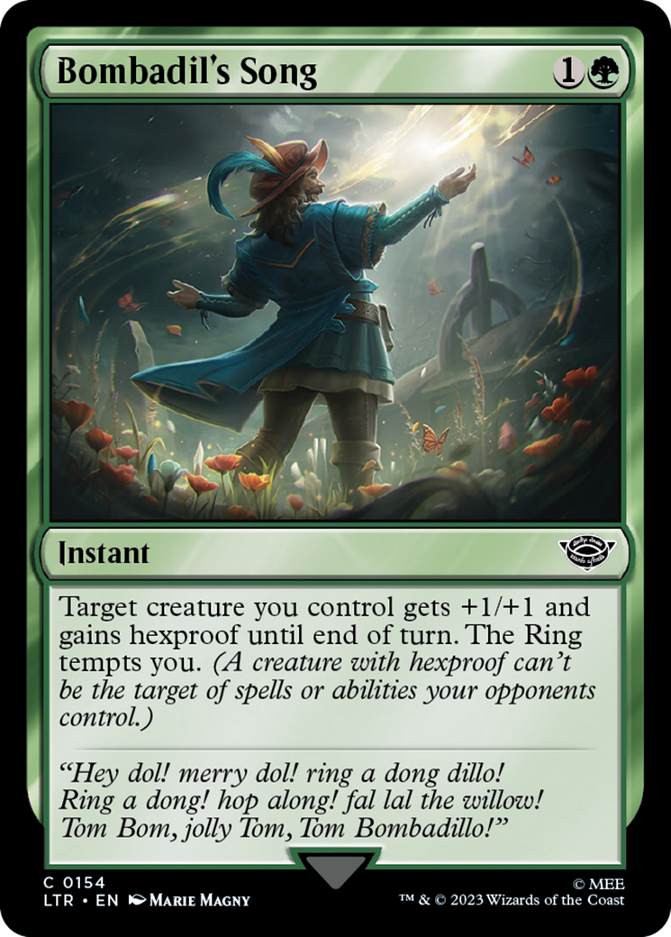 Bombadil's Song (LTR-154) - The Lord of the Rings: Tales of Middle-earth Foil