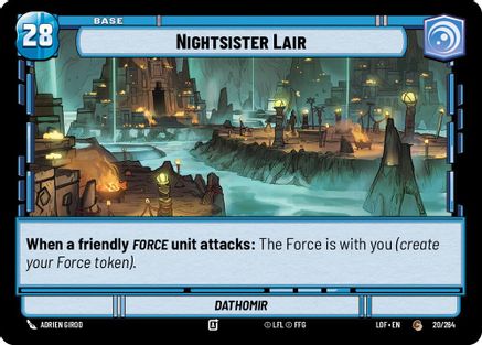 Nightsister Lair // Experience (020/264 // T01/T03) - Legends of the Force