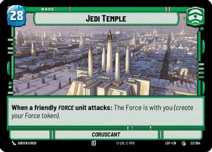 Jedi Temple // Shield (023/264 // T02/T03) - Legends of the Force