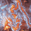 Scalding Viper // Scalding Viper (AWOE-041) - Wilds of Eldraine Art Series (Borderless) Foil