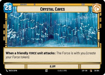 Crystal Caves // Experience (029/264 // T01/T03) - Legends of the Force
