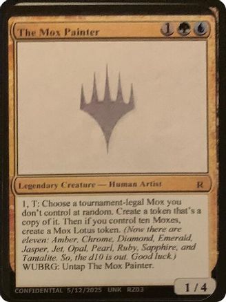 The Mox Painter (-) - Un-Known Event Playtest Cards