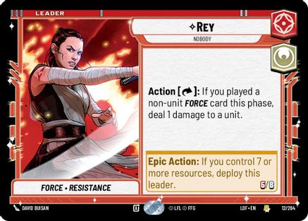 Rey - Nobody (012/264) - Legends of the Force
